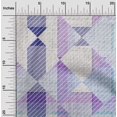 thumbnail image 2 of oneOone Polyester Spandex Light Blue Fabric Check Sewing Fabric By The Yard Printed Diy Clothing Sewing Supplies 56 Inch Wide, 2 of 4