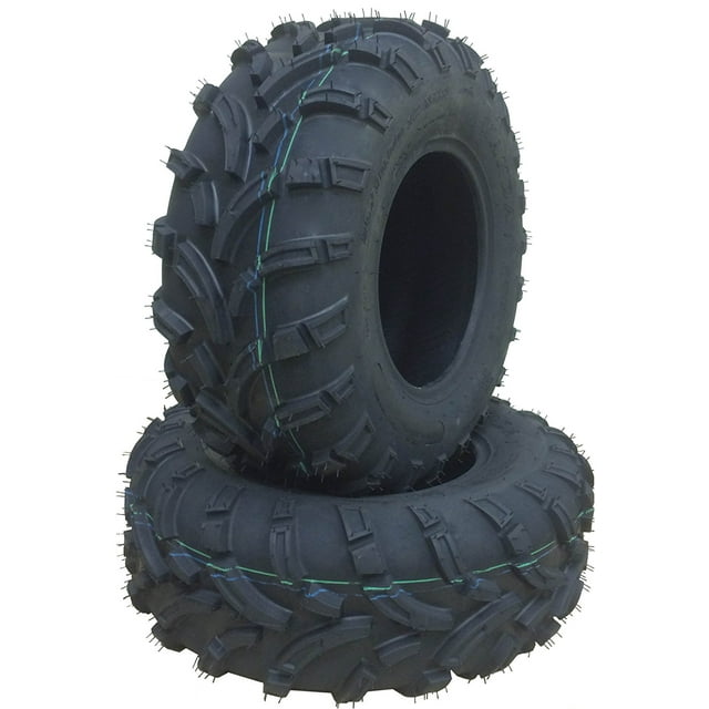 WANDA Set Of 4 ATV Tires - 25x10-12 Front & 25x11-12 Rear For Polaris Ranger 800 (2010-2013)
