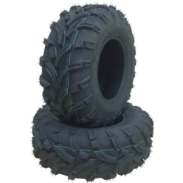 Set of 2 New WANDA ATV/UTV Tires 25x1012 25X10X12 /6PR High Load