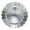 Silver, variant on Efavormart 6 Pack | 13" Metallic Silver Sunray Acrylic Plastic Serving Plates, Round Scalloped Rim Disposable Charger Plates