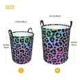thumbnail image 5 of Bingfone Rainbow Animal Skin Waterproof Foldable Laundry Hamper Bucket With Handles For Storage Bin,Clothes Hamper (Medium ), 5 of 8