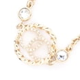 thumbnail image 1 of Pre-Owned Chanel Coco Mark Necklace with Gold-Plated Rhinestones, Women's, Gold and... (Good), 1 of 6