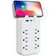 thumbnail image 2 of Enchufe Protector contra sobretensiones Irfora 9 en 1 6 Tomacorrientes 2 puertos USB 1 USB-C, 2 of 7
