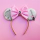 thumbnail image 1 of Diadema con orejas de ratón y lazo de lentejuelas para Festival, accesorios para el cabello de fiesta, diadema brillante de Halloween para mujeres y niñas, regalo de Cosplay para niños Gao Jinjia LED, 1 of 2