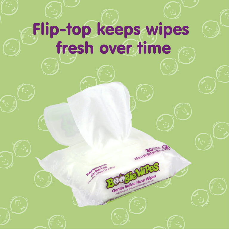 Baby Wipes, Momcozy Saline Nose and Face Baby Wipes, Made Only