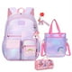 thumbnail image 2 of Kawaii School Backpack For Girls Kids Cute Student School Bag With Pen Bag Starry Rainbow Bookbag Elementary School Travel Bag, 2 of 4