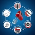 thumbnail image 2 of Oster® Batidora de mano con 7 velocidades + función turbo y motor de 320 w FPSTHM360R, 2 of 5