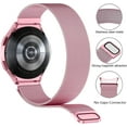 thumbnail image 3 of KOMI Bands for Samsung Galaxy Watch 6/5/4/7/FE Band 40mm 44mm/Classic 47mm 43mm 46mm 42mm Women/Men,Magnetic Loop Strap for Samsung Galaxy watch 5 Pro band 45mm,No Gap Metal Mesh Correa Wristband, 3 of 7