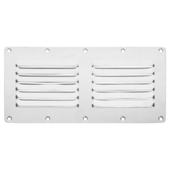 KAKOWELY Rejilla de ventilación Cubierta de ventilación de aire Rejilla de ventilación de aire de acero inoxidable Cubierta de rejilla de ventilación