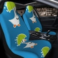 thumbnail image 4 of Goofa Goose Holding an Umbrella Printed Car Seat Covers, Automotive Seat Covers for Cars Trucks and SUVs, Quick Setup Universal Fit Elastic Seat Covers-1, 4 of 6