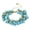 Blue, variant on Natural Crystal Stone Chipped Raw Bracelet Women Quartz Bangle Lucky Delicate Jewelry New-Blue
