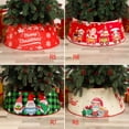 thumbnail image 3 of Christmas Tree Collar, Sequin Christmas Tree Base Covers,Foldable Round Xmas Tree for Artificial Trees,White Christmas Tree Basket for Holiday Decorations Home Decor Red, 3 of 6
