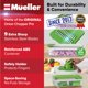 thumbnail image 2 of Picadora de verduras Kitchen Gadget Mueller de 9 cuchillas con recipiente, 2 of 7