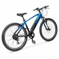 thumbnail image 4 of Hyper Bicycles 26" 36V Electric Mountain Bike for Adults, Pedal-Assist, 250W E-Bike Motor, Blue, 4 of 9