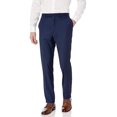 thumbnail image 5 of Adam Baker by Caravelli Men's 613781 Single Breasted Stretch Slim Fit Stretch 2-Button Vested Suit Set - Indigo - 48R, 5 of 7