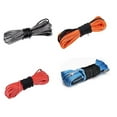 thumbnail image 5 of 5/16"x50' 5500lbs 4.8MMX15M 2.5Ton Towing Winch Rope Heavy Duty Cable String Line Synthetic Fiber With Sleeve Thimble ATV/UTV/ ,Durable & Safe, 5 of 5
