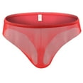 thumbnail image 2 of B91xZ Underwear Men Breathable Comfortable Trunks,Red XXL, 2 of 5