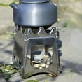 thumbnail image 4 of Yammee Metal Wood Burning Stove Cooking Burners Backpacking Furnaces Outdoor Cookware, 4 of 11