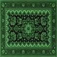 thumbnail image 1 of Ahgly Company Indoor Square Persian Emerald Green Traditional Area Rugs, 6' Square, 1 of 4