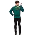 thumbnail image 3 of Costume Forum - Camiseta estampada en 3D para hombre, color verde y dorado, talla M, 3 of 5