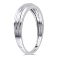 thumbnail image 3 of Everly Men's Diamond 10k White Gold Wedding Ring, 3 of 6