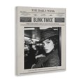 thumbnail image 2 of Stupell Industries Glam The Daily Wink Magazine Canvas Art, 36 x 48, by A Barefoot Stylist, 2 of 8