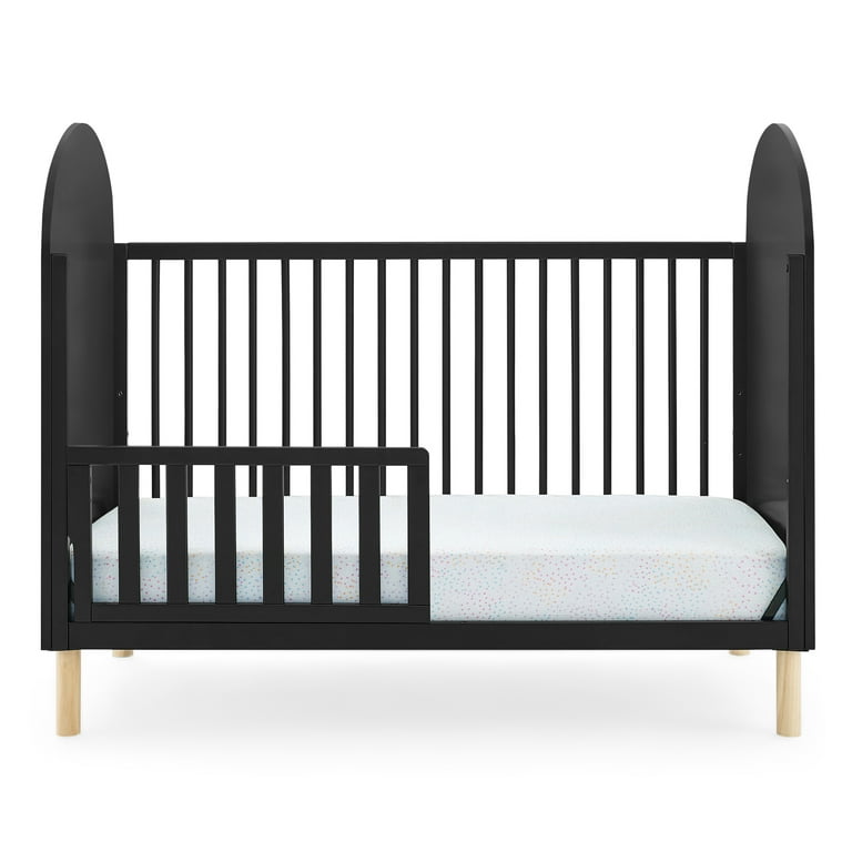 Delta Children Toddler Guardrail W100825 Greenguard Gold Certified Ebony