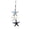 Starfish, variant on LOWLHOME Lighted Wooden Fish & Starfish Wall Decor, Mediterranean Nautical Wall Hanging, Coastal Beach Style Rope Decor for Home, Ocean Theme Wall Art, 22 in, Fish