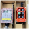 thumbnail image 4 of 4 Button Key Single Speed DC 12V-24V Hoist Wireless Industrial Remote Control Ip67 Waterproof Overhead Crane Truck ,Stability, 4 of 7