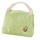 thumbnail image 1 of Leakproof Cotton Linen Lunch Bag with Aluminum Foils Lining Large Capacity Thermal Insulated Container For Work Outdoor Yellow, 1 of 4
