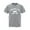 Grey, variant on Glisme Men T-Shirt Letter Print Men's Casual Loose Summer Top Fashion Breathable T Shirt Basic Spring Summer Tee Yellow