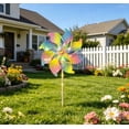 thumbnail image 5 of Solar Windmill Garden Stake Lights LED Colorful Wind Decorative Lights Waterproof Outdoor Solar Powered Lights For Yard Patio Holiday Christmas Independence, 5 of 5
