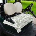 thumbnail image 2 of Golf Cart Seat Covers for 2 Seater,Farmhouse Spring Microfiber Cart Seat Towel Blanket,Sage Green Fruit Plant Leaf Flower Absorbent Breathable Non Slip Bench Seats Protector for Golf Course 51"x31", 2 of 9
