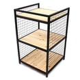 thumbnail image 3 of DENEST Printer Stand 3 Layers Storage Rack Bookshelf Kitchen Shelf Microwave Oven Stand, 3 of 12