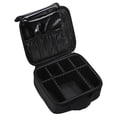 thumbnail image 2 of Organizador de maquillaje jinwen Estuche de viaje Bolsa de cosméticos portátil Negro, 2 of 8