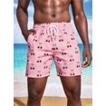 thumbnail image 1 of Pantalones cortos de natación para hombre, bañadores con estampado de extremo 3D, secado rápido, ropa de calle para playa, novedad de verano Fivean unisex, 1 of 2