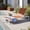 White+Brown, variant on Outdoor Chaise Lounges Pool Lounge Chairs Outdoor Daybed Recliner with Adjustable Backrest for Patio, Poolside or Beach, White+Brown