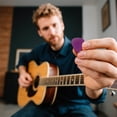 thumbnail image 4 of KNFATEQVEDG Guitar Picks for Guitar Duralin Material Precision Plectrum with Grip Angle for Enhanced Playability, 4 of 4