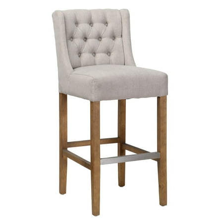 Kosas Home Karla 30 in. Upholstered Barstool