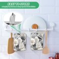 thumbnail image 6 of 2 Pack Pot Holders for Kitchen Heat Resistant Hot Pads Sets for Cooking Baking Ink Wash Style Roses, 6 of 7