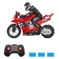 thumbnail image 1 of TFixol Moto Acrobatique Auto-Équilibrée 1/6 Échelle HC-802 avec Télécommande 2.4G, Dérive 360°, Support Roue Unique, Rouge (Édition Batterie Triple), 1 of 7