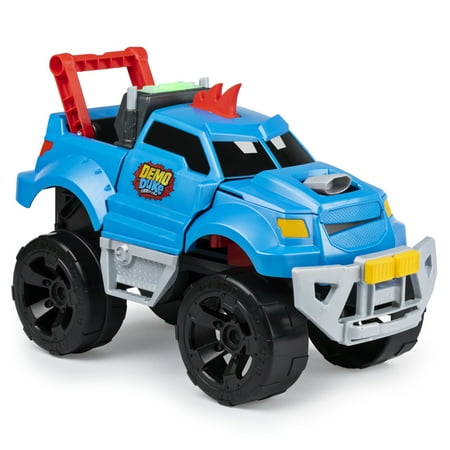 Demo Duke, Crashing and Transforming Vehicle with Over 100 Sounds and Phrases, for Kids Aged 4 and Up