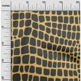 thumbnail image 1 of oneOone Viscose Jersey Pale Orange Fabric Crocodile Animal Skin Dress Material Fabric Print Fabric By The Yard 60 Inch Wide, 1 of 5