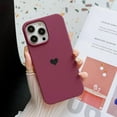 thumbnail image 6 of for iPhone 14 Pro Max Case Silicone Women Girls Heart with Soft Anti-Scratch Microfiber Lining Protective Phone Case for iPhone 14 Pro Max Pink (Wine Red), 6 of 11