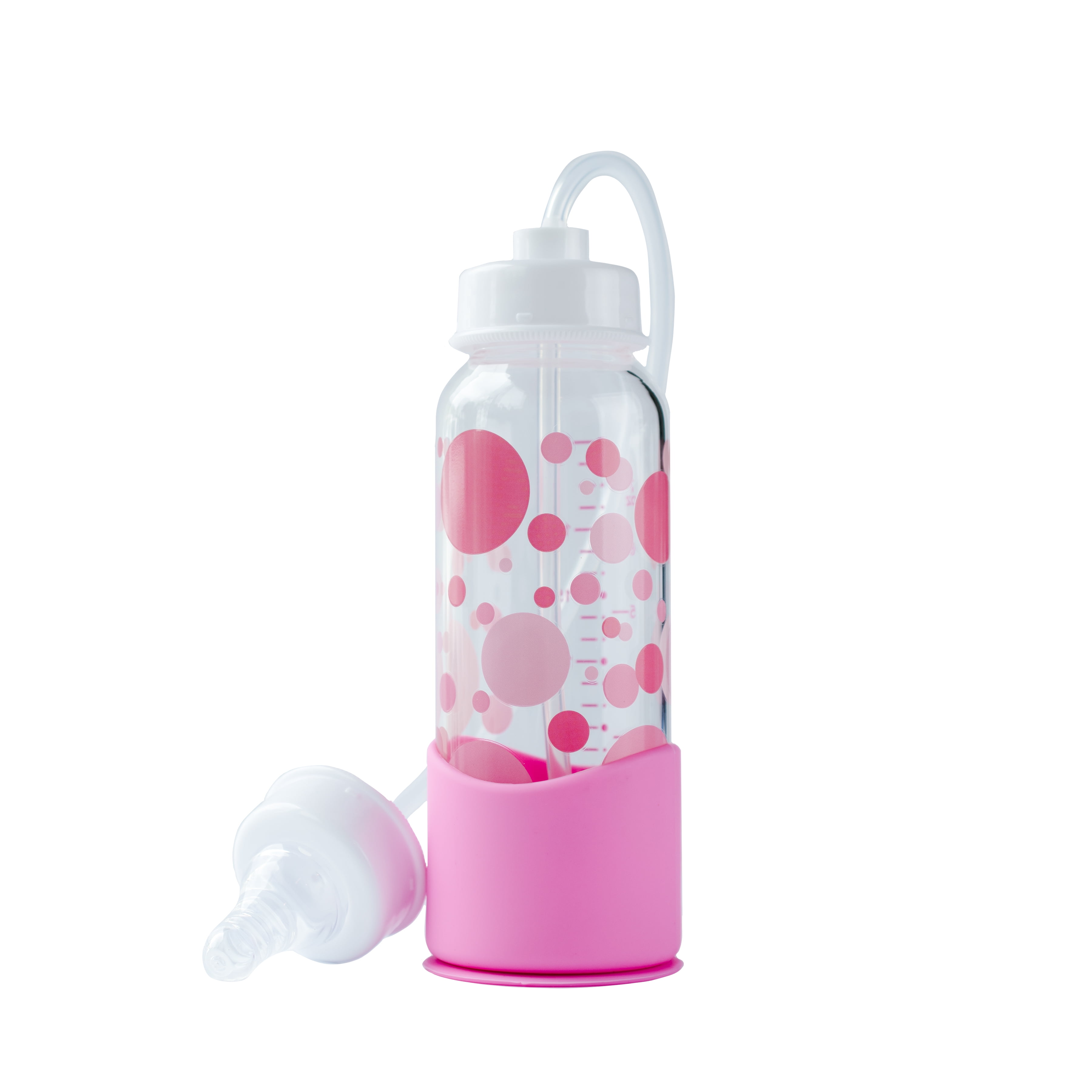 Olababy Gentle Silicone Baby Bottle, Anti-Colic, BPA Free, Easy to