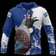 thumbnail image 2 of Sudadera con capucha de pájaro Tui de Aotearoa de Nueva Zelanda para hombre, sudadera de moda urbana, tops para mujer, abrigo con capucha para niños, ropa, 2 of 5