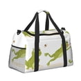 thumbnail image 2 of Balery Hunting Frog Bolsa de Gimnasio para Mujeres, Bolsa de Viaje con Bolsillo Húmedo, Bolsa de Fin de Semana para Mujeres, Bolsa de Viaje Resistente al Agua, 2 of 7