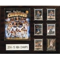 thumbnail image 1 of Placa coleccionable C&I de los Golden State Warriors de la NBA 2014-2015, 1 of 1