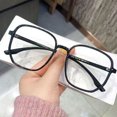 thumbnail image 2 of Guardoinrt Brand New Square Optical Spectacle Glasses Eyeglasses Frame Anti Blue Light Universal Fit grey, 2 of 6