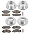 thumbnail image 3 of PowerStop Front and Rear Z36 Truck & Tow Carbon-Fiber Ceramic Brake Pad and Drilled and Slotted Rotor Kit Fits: FORD Select Models K5575-36, 3 of 9